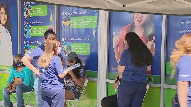 Phoenix area dentist office offered free dental work on Labor Day