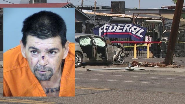 Child dead, 4 hospitalized after car crashes into pedestrians in Phoenix