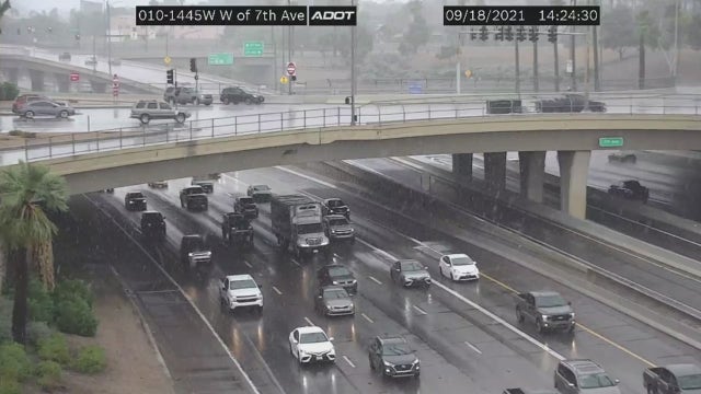 Toppled trees, heavy rain reported as monsoon storm moved through parts of the Valley