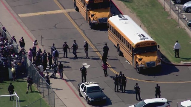 Mesa High School students return to campus day after school evacuated due to bomb threat