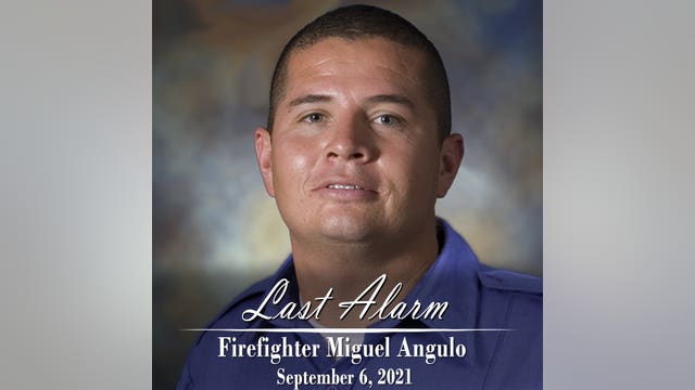 Memorial service held for Phoenix firefighter who died from COVID-19