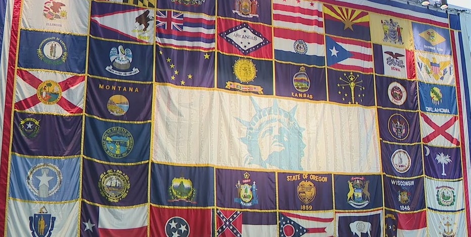 National Unity Flag, created in the aftermath of 9/11, will be displayed in Scottsdale