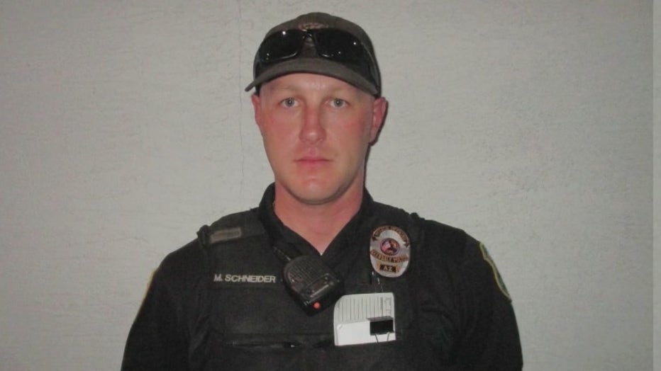 Former officer Matthew Schneider