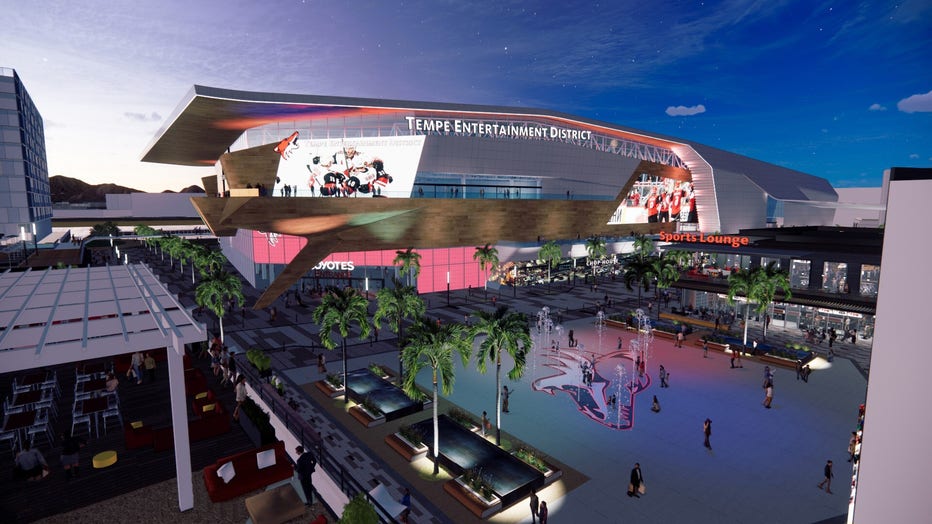 Coyotes Tempe rendering