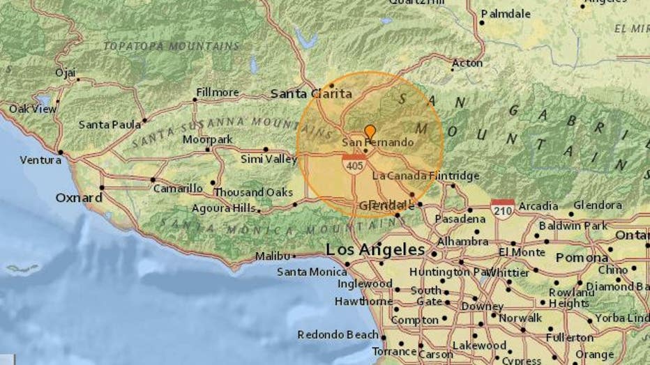 earthquake san fernando