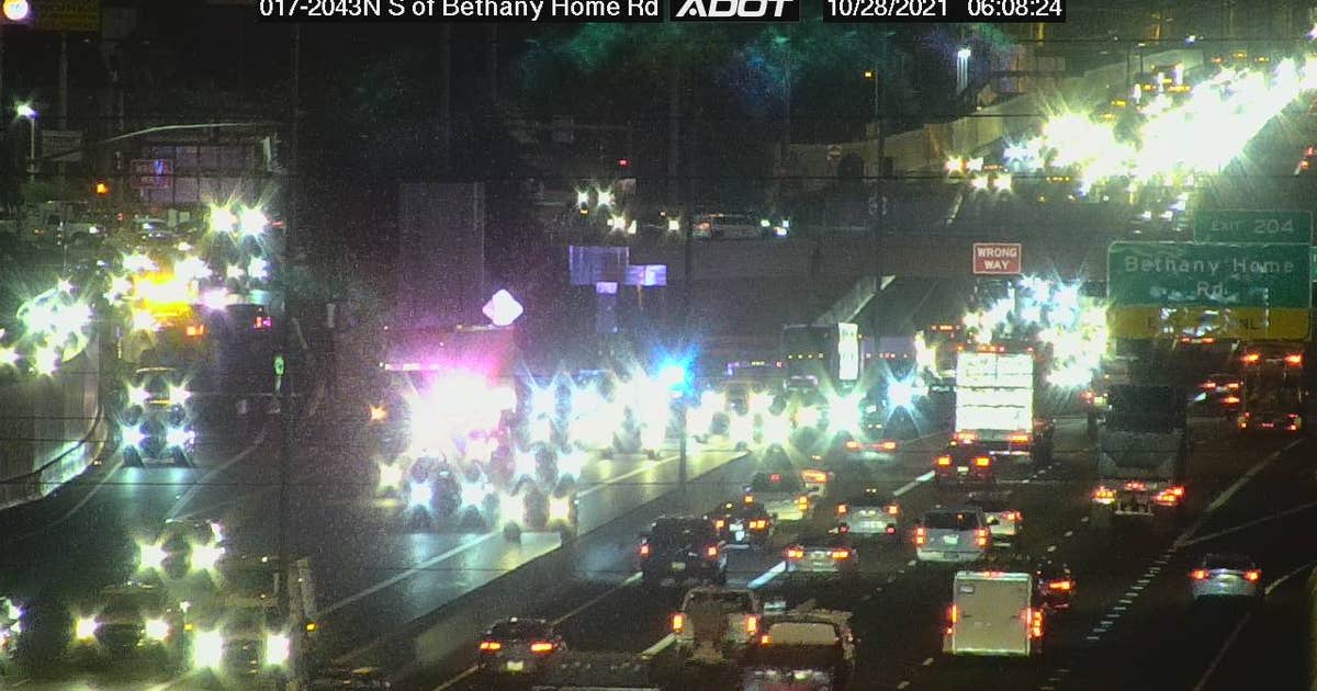DPS: Pedestrian killed in crash on I-17 in Phoenix | FOX 10 Phoenix