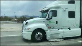 Behind the wheel of autonomous trucks with TuSimple in Tucson