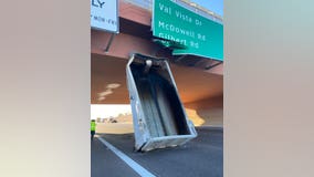 Loop 202 in Mesa reopens after large object gets wedged under overpass