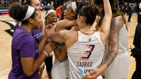 Taurasi leads Phoenix Mercury past Aces to advance to WNBA Finals