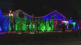 Massive Halloween display spans 5 houses with Chaos on Colman Street