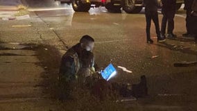 ‘First responders are amazing’: Firefighter reads to girl who survived car crash