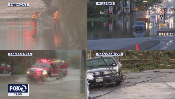 Heading south: Massive California storm dumps rain, causes floods, topples trees
