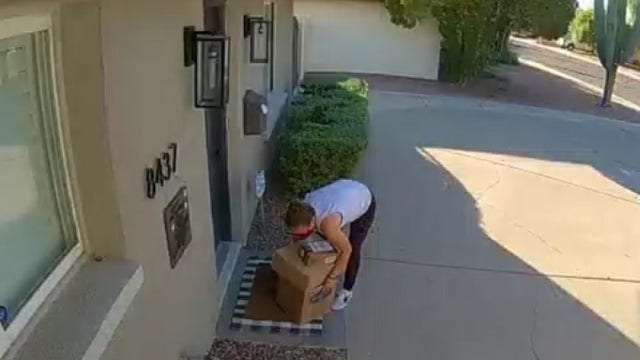 Porch pirates seemingly starting months ahead of the holiday season