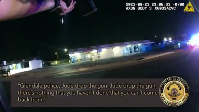 Glendale police shoot armed man making suicidal statements; body camera video released