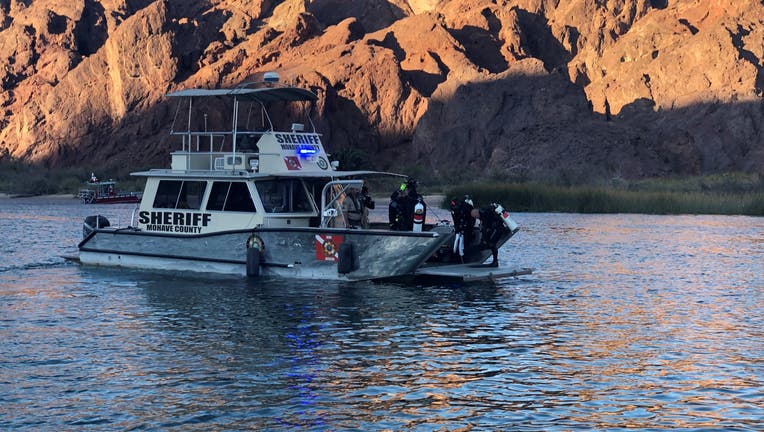 Mohave County dive teams are still searching for a woman's body after a double drowning on the Colorado River on Thursday.