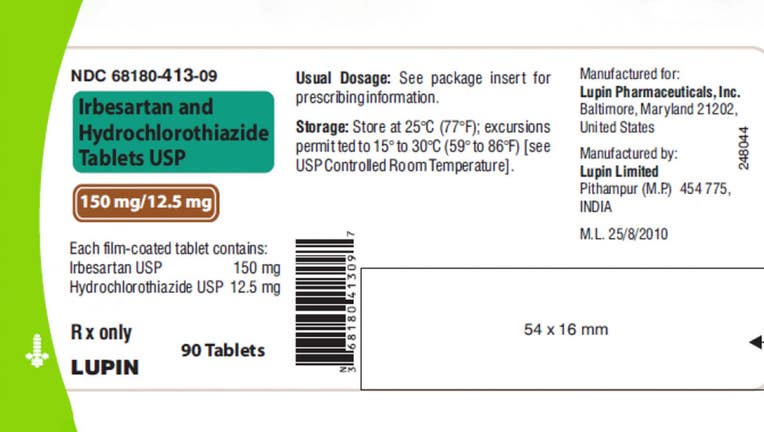 Hydrochlorothiazide product photo