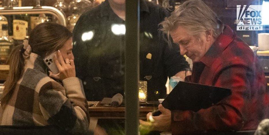 Alec Baldwin And Wife Hilaria Dine In Vermont Bar Closed To Public As Rust Probe Picks Up Steam