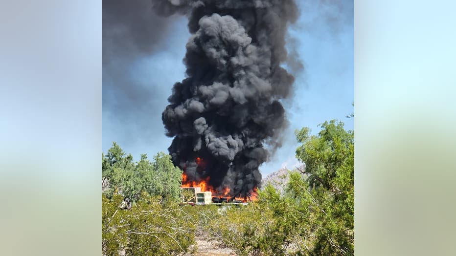 Casa Grande crash on Oct. 6, 2021. Photo by Keanan Mendez Lopez