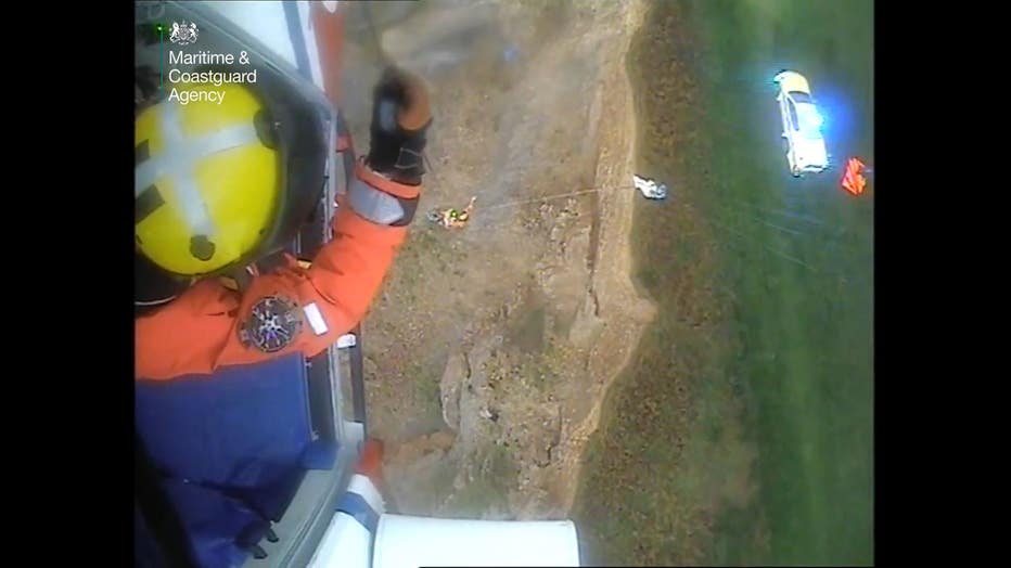 UK Coast Guard rescue