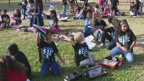 High school student donates hundreds of shoes to San Marcos Elementary in Chandler