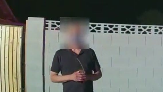 Glendale man trying to get back into burning home cuts himself, injures officer: police