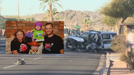 Phoenix PD officer injured in wrong-way crash returns to work a year later