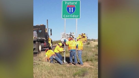 Officials approve corridor in southern, central Arizona for part of proposed new I-11