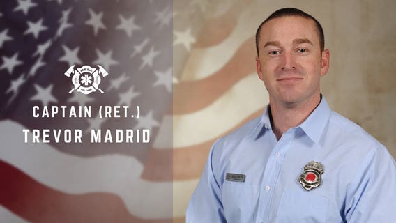 Memorial service held for retired Mesa Fire Captain Trevor Madrid