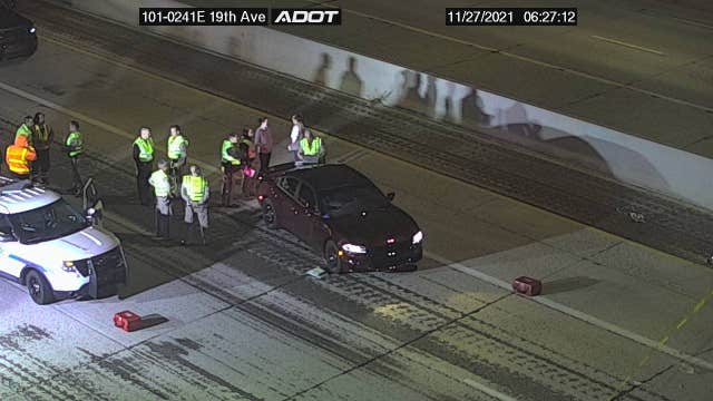 Wrong-way driver killed in crash on Loop 101 in north Phoenix