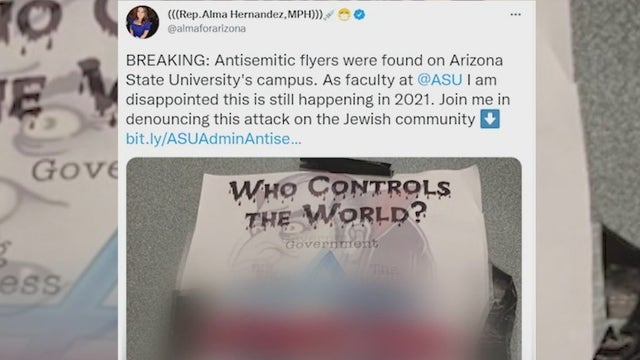 Conservative student organization at ASU denies alleged role in antisemitic flyer