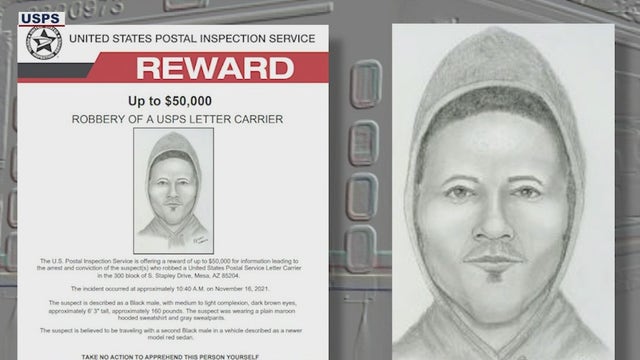 U.S. Postal Service seeks suspects in string of Phoenix-area mail carrier robberies