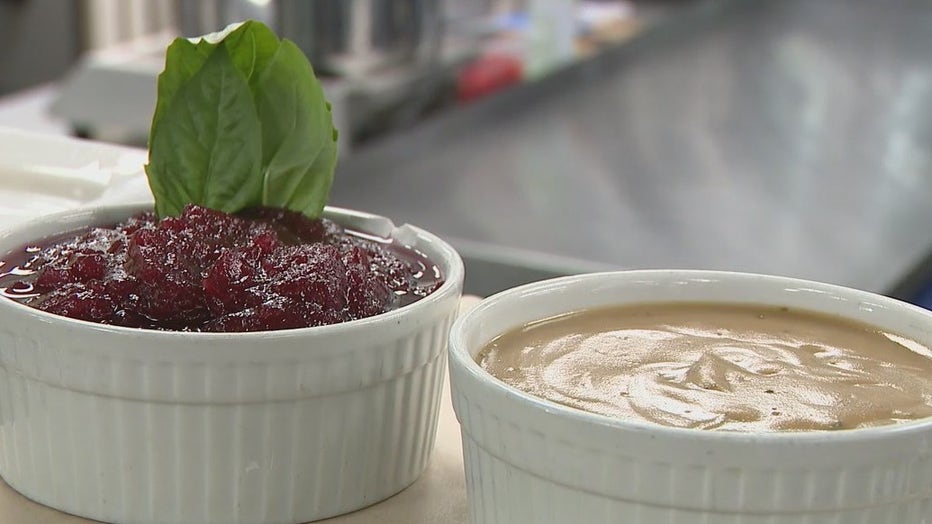 THC infused Thanksgiving dishes from Mint Cafe