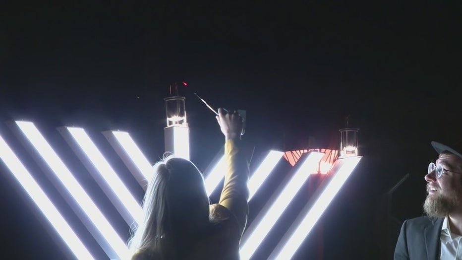 Phoenix menorah lighting