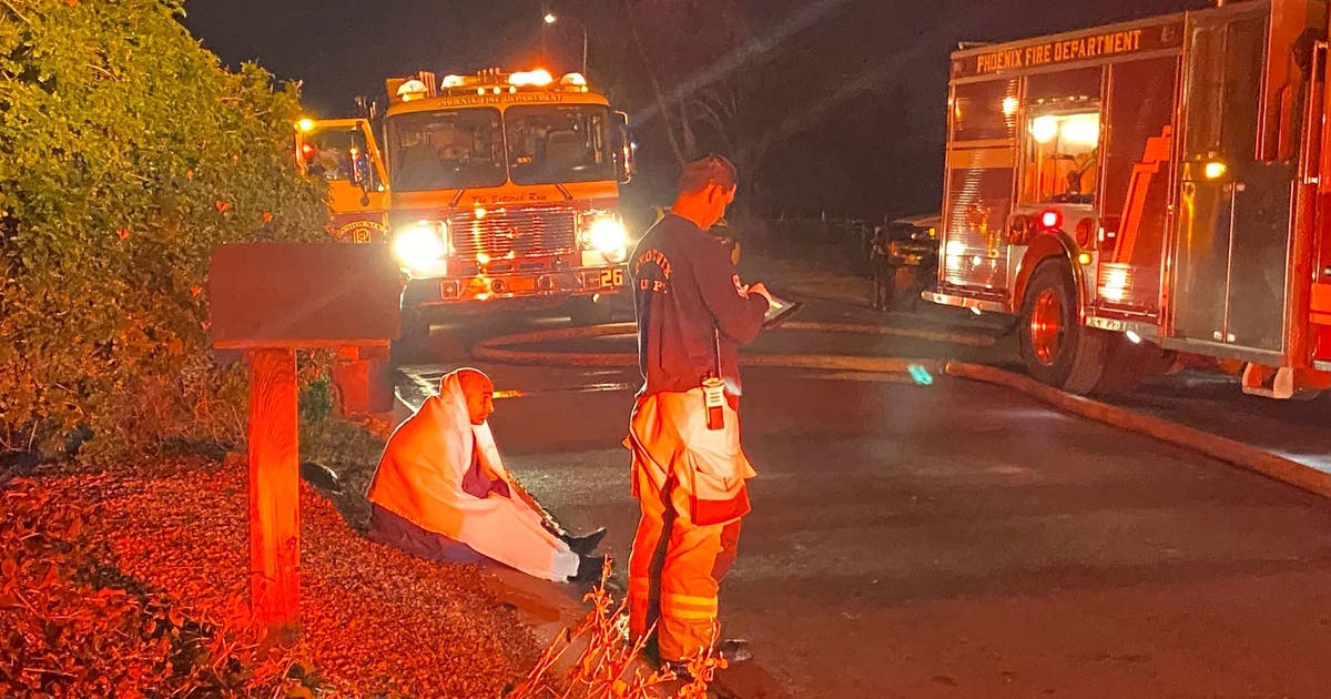 Man wakes up to find his bedroom on fire in north Phoenix | FOX 10 Phoenix