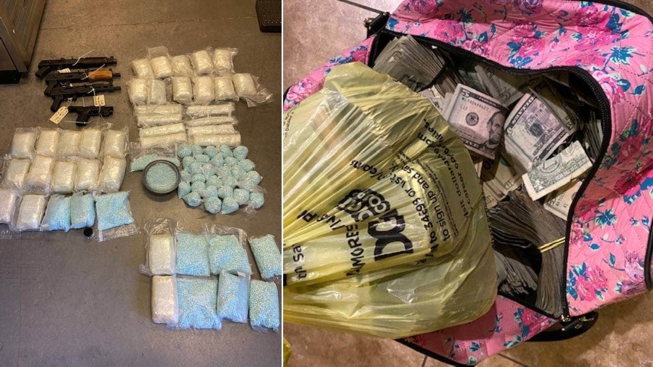 Police Seize 270K Fentanyl Pills, Cash, Guns From Phoenix Home; Suspect ...