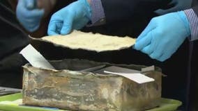 Time capsule hidden beneath Robert E. Lee statue in Richmond opened after 130 years