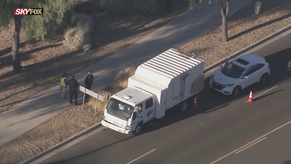 Landscaper dies after being hit by car in Surprise