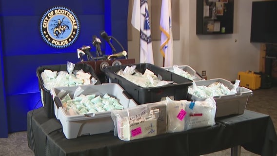 'This is not a recreational drug. This is death': Record 1.7M fentanyl pills seized in Arizona