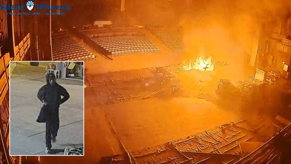 Surveillance video shows arson suspect lighting fire to stage of Ak-Chin Pavilion: Silent Witness