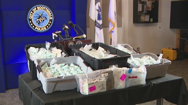 'This is not a recreational drug. This is death': Record 1.7M fentanyl pills seized in Arizona