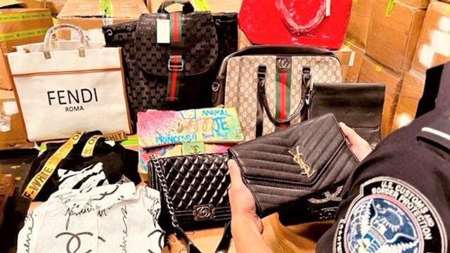 Officers seize over $30 million worth of fake designer products at Port of Long Beach