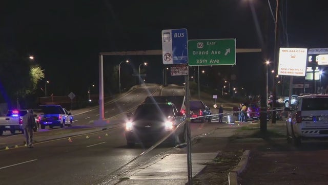 Man dead after car crashes into metal pole in Phoenix
