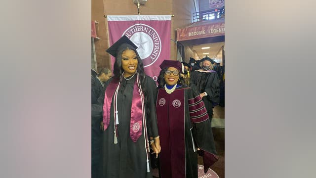 WATCH: Megan Thee Stallion graduates from Texas Southern University