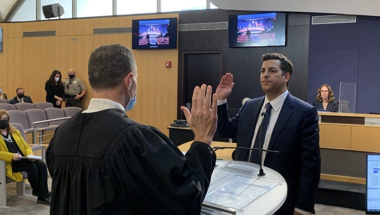Thomas Galvin Swearing In