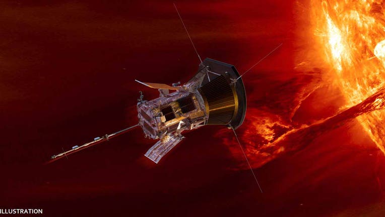 nasa spacecraft touches sun