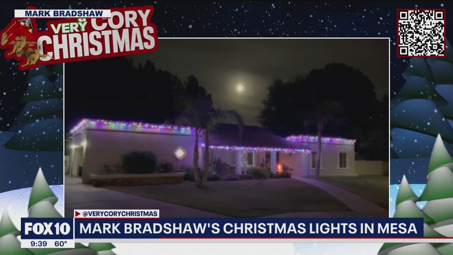 Mark Bradshaw's Christmas lights in Mesa