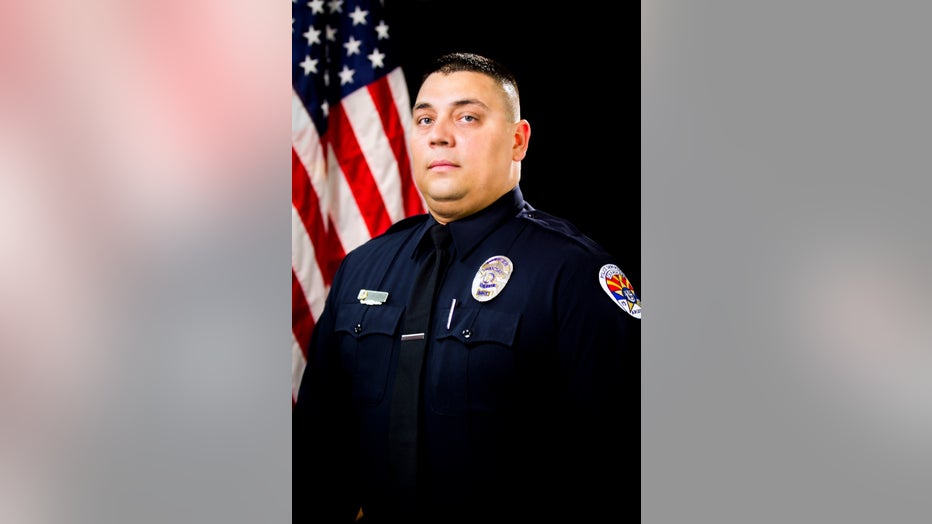 Officer Jeremy Wilkins. Photo courtesy of the Chandler Police Department