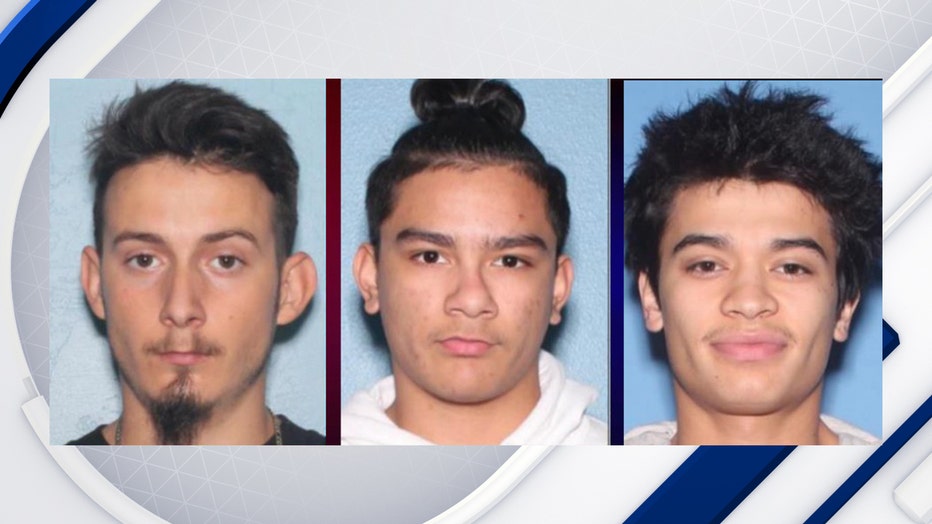 Police say Joseph Jessy Neil Macaulay, 20, Joseph Quiroz, 18, and Christopher Carrillo, Jr., 20, were arrested in connection to seven different shootings in El Mirage.