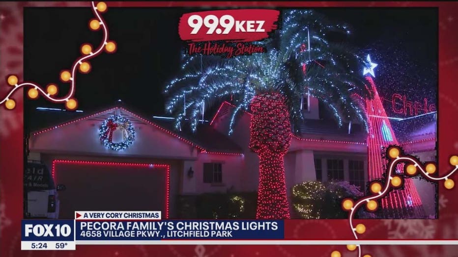 pecora family xmas lights