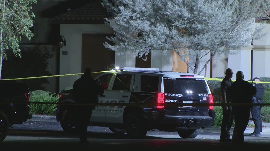 Shooting investigation in Buckeye, Arizona on Dec. 26, 2021